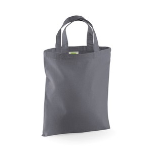 Bolsa de Compras Personalizable de Algodón, Color Gris Grafito, Talla Única, Casual, Promocional - Product Image 1