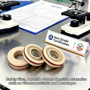 Guarnizione in PTFE per Settore Farmaceutico e Cosmetico, Classe VI FDA USP, Design Asettico per Sigillatura di Alberi di Agitatori e Miscelatori - Product Image 1
