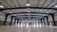 Grands hangars industriels en structure métallique, bâtiments scolaires en structure métallique, hangars préfabriqués en structure métallique