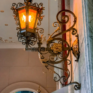 New Design for Wrought Iron LED <b>Wall</b> Lamp <b>with</b> Gold Finish for Bedroom and Home Garden <b>Wall</b>-Mounted <b>Lighting</b> - Product Image 1