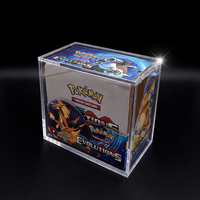 Boîte de présentation TCG en acrylique personnalisée CAIYA - Moderne, écologique, taille et couleur personnalisables, vente en gros