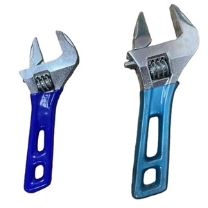 Clé à molette réglable pour espaces étroits, 4 pouces (100 mm) et 5,5 pouces (140 mm), pour la réparation de tuyaux d'eau et de douches - Product Image 1