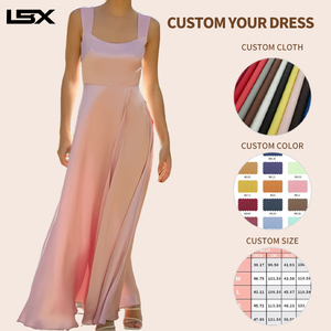 <span class=keywords><strong>Vestido</strong></span> de Verano para Mujer con Logotipo Personalizado, <span class=keywords><strong>Vestido</strong></span> Casual Línea A, <span class=keywords><strong>Vestido</strong></span> Vintage con Cuello Cuadrado y Cintura Ajustada, <span class=keywords><strong>Vestido</strong></span> de Satén con Lazos para Mujer, Fabricante - Product Image 1