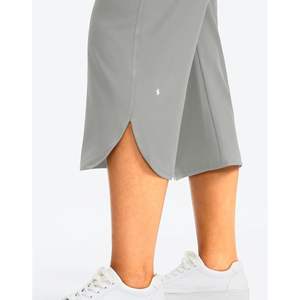 Soothfeel, pantalones capri ligeros y holgados para mujer, informales, grises brillantes con bolsillos para Senderismo y viajes al aire libre - Product Image 1
