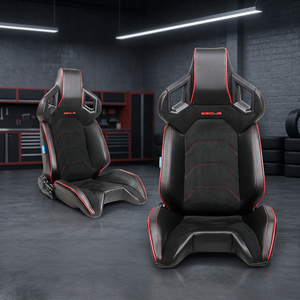 Silla de Juego Ergonómica Comfort Raptor para Deportes, con Espuma de Alta Densidad, Reclinable, para Esports y Carreras, con Soporte para la Cabeza - Product Image 1