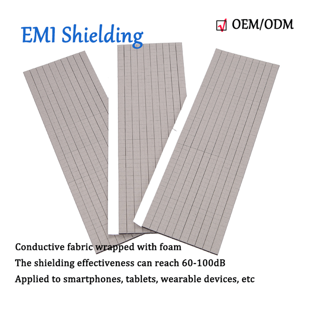 Johan FOF High-Rebound Conductive Foam Low Compression Set Long-Term EMI Shielding & Grounding Low Resistance