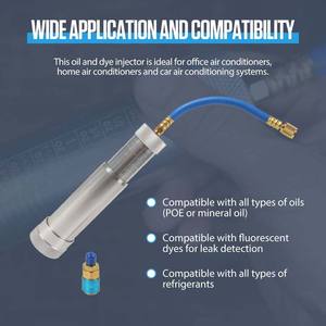 <span class=keywords><strong>Inyector</strong></span> <span class=keywords><strong>de</strong></span> Tinte <span class=keywords><strong>para</strong></span> <span class=keywords><strong>Aceite</strong></span> <span class=keywords><strong>de</strong></span> Compresor Neumático SAE Macho y Hembra <span class=keywords><strong>de</strong></span> 1/4\", R134A, Herramienta <span class=keywords><strong>de</strong></span> Refrigerante <span class=keywords><strong>para</strong></span> <span class=keywords><strong>Aire</strong></span> <span class=keywords><strong>Acondicionado</strong></span> HVAC, <span class=keywords><strong>Aceite</strong></span> R12 R22 - Product Image 4