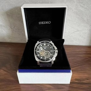 Hot AAA + meccanico <span class=keywords><strong>automatico</strong></span> AAA + orologi da uomo SEIKO Sport Design multifunzione <span class=keywords><strong>cinturino</strong></span> in <span class=keywords><strong>pelle</strong></span> orologi da uomo quotidianamente impermeabili - Product Image 1