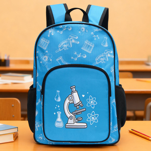 Sac à dos tendance pour ordinateur portable avec bretelles rembourrées et motifs scientifiques, idéal pour <span class=keywords><strong>l</strong></span>'université, sac à dos <span class=keywords><strong>l</strong></span>éger pour livres - Product Image 1