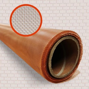 Maille de fil de cuivre tissée antistatique et de blindage électromagnétique 10/200 mailles pour applications de filtration - Product Image 1