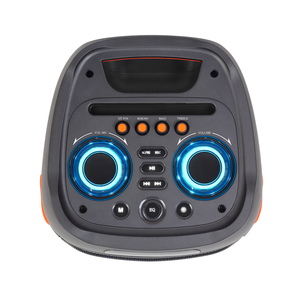 Subwoofer <span class=keywords><strong>doble</strong></span> de 8 pulgadas, sistema de sonido portátil para exteriores, alta potencia, 240W, potente altavoz de bocina portátil móvil recargable - Product Image 6