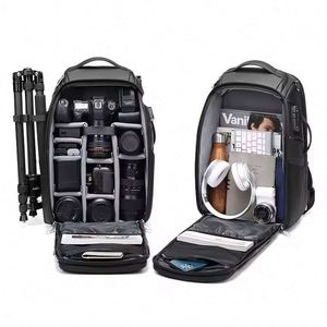 Sac à dos photo étanche multifonctionnel avec échantillon gratuit – Sac à dos pour appareil photo - Product Image 1