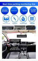Kit de câblage pour caméra embarquée 12V-24V, sortie 5V 2/2.5A, câble de 3,5 m, coupure basse tension, connecteur Type C en option, alimentation stable