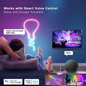 <span class=keywords><strong>Tira</strong></span> de Luces <span class=keywords><strong>LED</strong></span> de Neón Flexible SMD5050 WS2811, Direccionable, Pixel a Color, <span class=keywords><strong>RGB</strong></span>, 5m, Dc24v, 60leds/m - Product Image 2