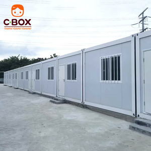 Cbox, restaurant mobile moderne de 20 pieds, kiosque de nourriture de rue, boutique modulaire pour festival de musique, maison préfabriquée en conteneur à plat - Product Image 3