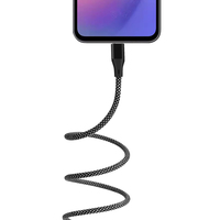 Venta caliente Cargador rápido portátil 66W Cable Clips de cable magnético Cable USB en espiral magnético para teléfono inteligente Tableta portátil