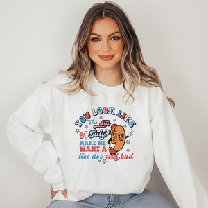 Autocollants de transfert de logo pour tissu personnalisé rétro 4 juillet clair Film DTF impression jour de l'indépendance américaine maman bébé presse à chaud - Product Image 2