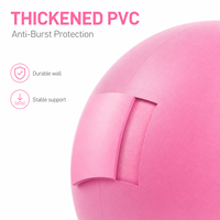 Ballon de massage en PVC pour yoga 25 cm – Libération douce des muscles, relaxation du dos, entraînement de la mobilité Pilates, récupération musculaire