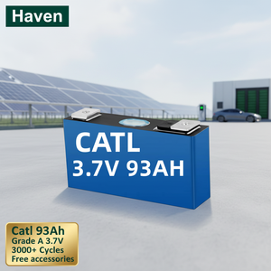 Cellule de batterie lithium-ion prismatique rechargeable CATL 3.7V 93Ah NMC personnalisable pour DIY, véhicules électriques, stockage d'énergie, solaire - Product Image 1