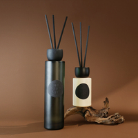 Diffuseur d'arômes en verre de luxe de haute qualité pour la maison, avec pompe pulvérisatrice, 100 ml, 200 ml, vide