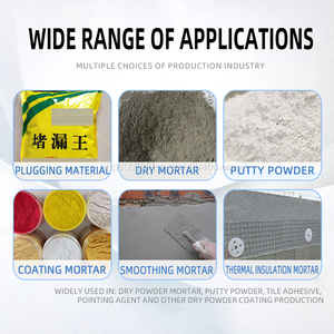 Автоматическая линия для смешивания и упаковки сухих растворов, система управления с низким уровнем шума, идеально подходит для малых и средних заводов - Product Image 2