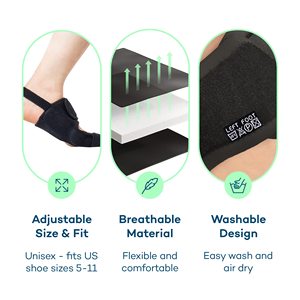 Correcteur d'<span class=keywords><strong>Hallux</strong></span> <span class=keywords><strong>Valgus</strong></span> pour Gros Orteil, <span class=keywords><strong>Orthèse</strong></span> Réglable avec Boucle Rotative, Utilisation Jour et <span class=keywords><strong>Nuit</strong></span>, Séparateur d'Os, Protection Contre les Ongles en Croix - Product Image 4