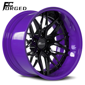 FcForged 6061-T6 Jantes en alliage d'aluminium Concave profonde 5x114.3 Jantes forgées 2 pièces pour voitures de tourisme - Product Image 2