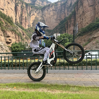 Version avancée 2026 Surron Light Bee X 72V, suspension avant et arrière fluide, robuste, tout-terrain, moto électrique de compétition