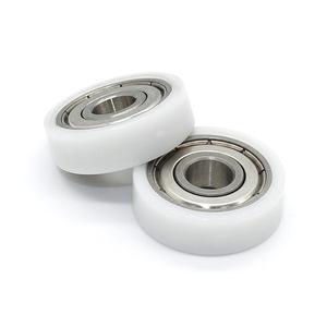 Polea S695ZZ de 5*16*5mm Suministrada por el Fabricante, Fabricada en POM con Anillos Exteriores Recubiertos de Plástico y Rodillos para Bandas Transportadoras - Product Image 3