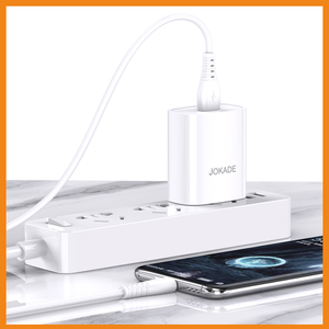 Jokade 30W <span class=keywords><strong>Max</strong></span> Cổng Duy Nhất Thông Minh USB Sạc Thiết Lập Khuyến Mãi Qc3.0 Pd Loại C Micro Cáp Đối Với Huawei Đối Với Xiaomi EU 7W Đầu Ra - Product Image 6