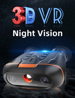 Nouvelle génération 2025, télescope numérique infrarouge à double tube à vision nocturne 3D à œil nu haute définition 4K, dispositif de vision nocturne VR 12x