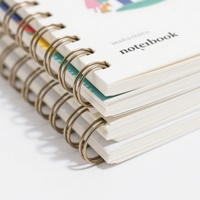 Agenda, carnet, journal, organisateur personnalisé à spirale 2027 avec impression de logo, fabriqué en papier