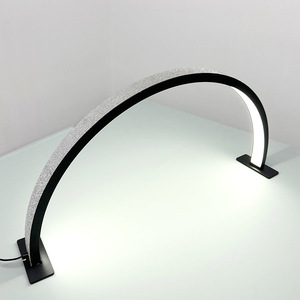 <b>U</b> Shaped Half Moon LED <b>Nail</b> Desk Lamp Eye Protection Beauty Salon Manicure Fill Light Table Lamp - Product Image 6