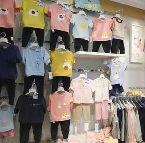 Lots de liquidation, surplus de stock, vêtements pour bébés et enfants, kits mixtes, ensemble magnétique pour enfants, polyester et coton mixtes, vente en gros - Product Image 3