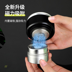 Tea Infuser Glass Cup Double Walled With Filter Magnetic Tea Water Separation For Gift - Product Image 4