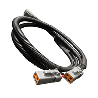Rakitan kabel Harness injektor bahan bakar konektor mobil kedap air 2-Pin