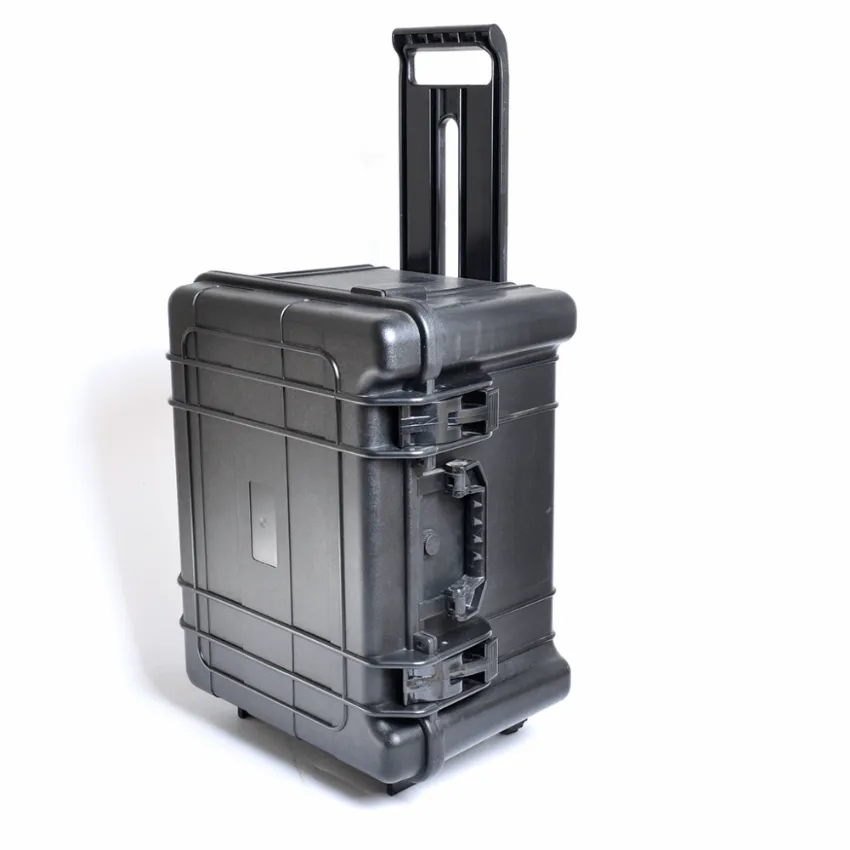 Waterproof IP67 Portable Safety Equipment Case Trolley Large Tool Box With Wheels And Foam