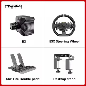 Paquete de Simulación de Carreras MOZA Racing R3 <span class=keywords><strong>3</strong></span>.9Nm Direct Drive con Volante ESX y Pedales para Xbox y PC, Compatible con Venta al Por Mayor Global - Product Image 2