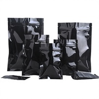 100 sachets mini en Mylar PE avec fermeture éclair pour conservation alimentaire, sacs en aluminium mat thermoscellables sous vide pour bonbons, thé, salades