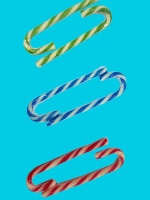 Bâtonnets de bonbons de Noël en marque blanche OEM, bonbons durs fruités en vrac en bouteille, sucettes certifiées casher aux saveurs sucrées et acidulées