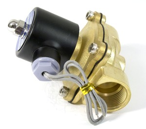 G1'' 2w250-25 Brass 2-cách solenoid van AC220V hiệu suất cao van sản phẩm - Product Image 2