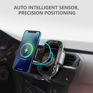 El producto más vendido en Alibaba, alineación de búsqueda automática, cargador inalámbrico de coche de 15W para Samsung Galaxy Z <span class=keywords><strong>Flip</strong></span> - Product Image 4