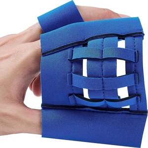 Ballon d'entraînement pour la force des doigts, réglable, en nylon, taille unique, bleu - Product Image 5