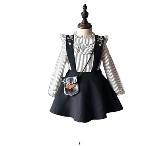 Ensemble de vêtements pour écolières, vêtements pour enfants, robe pour femmes, ensembles deux pièces comprenant un pull et une robe pour enfants - Product Image 4