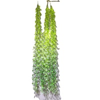 Fleurs artificielles en saule pleureur, verdure en plastique, bricolage, vigne suspendue, décorations de mariage, nouvel an chinois, Noël, 100 cm