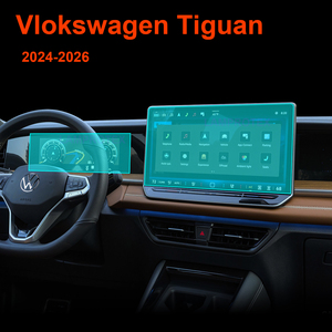 Protection d'écran en verre trempé pour écran du tableau de bord Volkswagen Tiguan T-ROC Atlas Tayron Taos Touareg T-Cross <span class=keywords><strong>Taigo</strong></span> 2027 2026 - Product Image 2