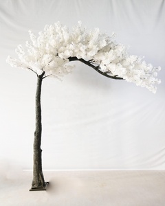 Arbre de <span class=keywords><strong>cerisier</strong></span> artificiel haut, rouge bordeaux, <span class=keywords><strong>sans</strong></span> support, pour extérieur, <span class=keywords><strong>sans</strong></span> personnalisation - Product Image 5