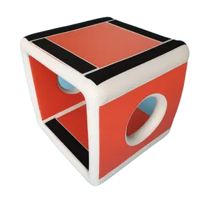 Надувные спортивные игры лабиринт ПВХ воздушный куб коврик для детей мягкие игрушки
