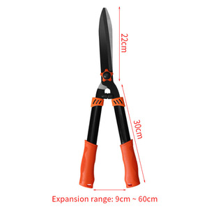 <span class=keywords><strong>Pas</strong></span> <span class=keywords><strong>cher</strong></span> haute dureté lame antidérapant long manche sécateur SK5 acier portable durable arbre haie sécateur ciseaux - Product Image 3