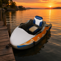 Mini jet ski à essence certifié CE, 1 place, matériau EPP, vitesse maximale de 55 km/h, exportation fluide
